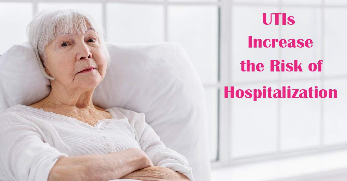 The Surprising Seriousness of Urinary Tract Infections for Seniors. Picture of an older caucasian female laying in her bed.